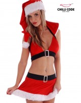 Sexy vánoční kostým - Santova Pomocnice Rachel